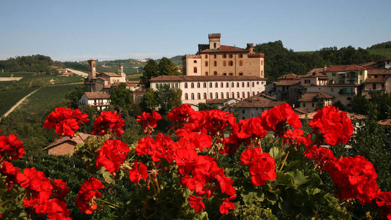 Hotel Barolo i Piemonte i Italien.